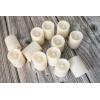 imageEldnacele Waterproof Flameless Flickering Candles with Remote and Timer Battery Operated LED Pillar Candles Indoor Outdoor White Plastic Candles Pack of 4 Wedding Dinner Home Decor D3 x H4 5quot 6quot 8quot12 PACK