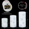 imageEldnacele Christmas Flickering Flameless Candles with 6 Hour Timer Silver Snowflake Decal Battery Operated Real Wax LED Pillar Candles Home Tabletop Holiday Decor3Pcs3456 InchesSilver Snowflake