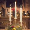 imageEldnacele Christmas Taper Flameless Candles with Remote and Timer Battery Operated Hand Painting Snowman 3D Wick Flickering Real Wax LED Candles Tabletop Holiday Xmas Decorations 2Pcs079quot114quot6 Pack Lvory