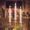 imageEldnacele Christmas Taper Flameless Candles with Remote and Timer Battery Operated Hand Painting Snowman 3D Wick Flickering Real Wax LED Candles Tabletop Holiday Xmas Decorations 2Pcs079quot114quot6 Pack Pink Short