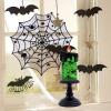 imageEldnacele Halloween Snow Globe Candles Lighted Lamp USB Powered Battery Operated Spooky Spinning Water Glittering Tornado Flameless Candles Skeleton Hand Holder Halloween Centerpiece DecorCastleASpider
