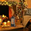 imageEldnacele Nativity Music Snow Globe Lantern with 6 Hour Timer Battery Operated ampamp USB Powered Singing Lighted Lamp Swirling Water Glittering Christmas Decoration Holiday Decor LanternCarolers