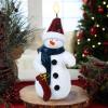 5-Small Red Hat Snowman