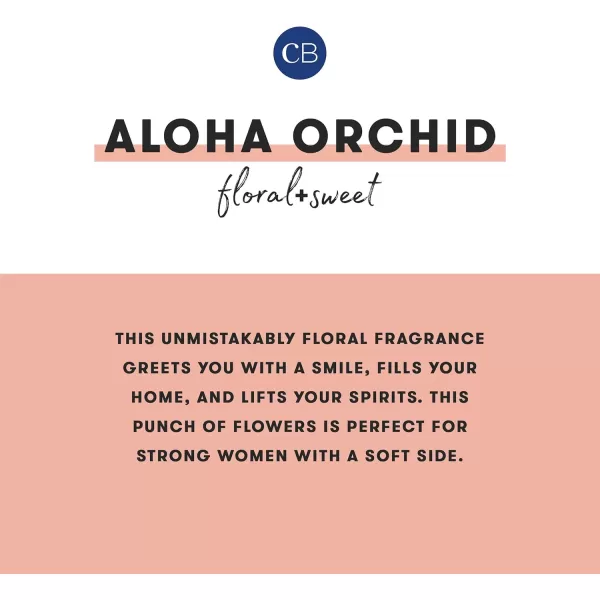 Capri Blue Aloha Orchid Scented Candles for Home  Mercury Iridescent Inverted Jar Candles  Long Lasting Candles  Holiday Candles  Luxury Candles Gifts for Women ampamp Men  Soy Candles 10 ozAloha Orchid