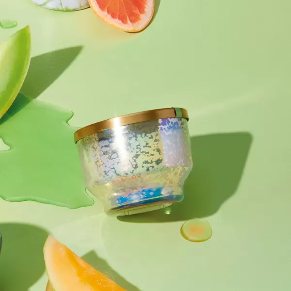Capri Blue Aloha Orchid Scented Candles for Home  Mercury Iridescent Inverted Jar Candles  Long Lasting Candles  Holiday Candles  Luxury Candles Gifts for Women ampamp Men  Soy Candles 10 ozHoneydew Crush