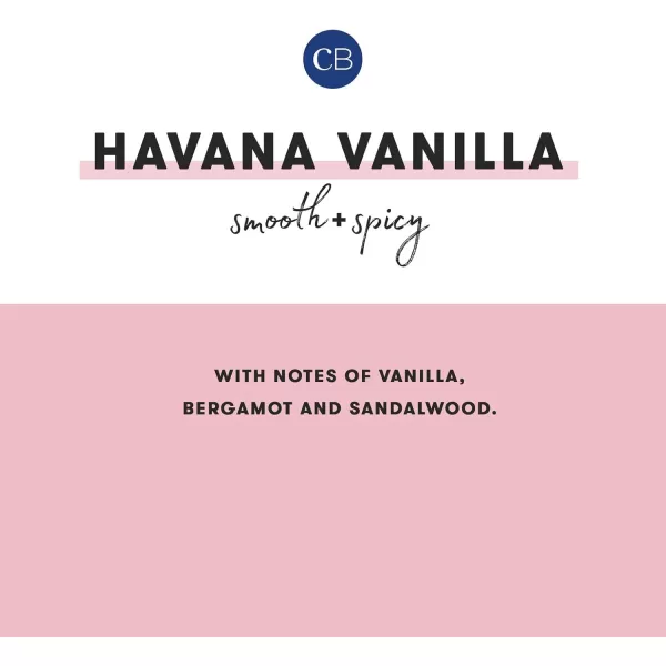 Capri Blue Candles  Modern Marble Printed Travel Tin Jar Candles  Luxury Candles for Home Scented  Soy Candle Blend  Long Lasting Candles  Cute Candles  Havana Vanilla Scented Candles 85 ozHavana Vanilla
