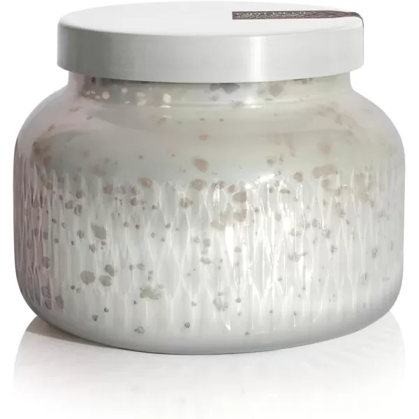 Capri Blue Chestnut Embers Candle  Holiday Mercury Signature Jar Candle  Fall Scented Candles for Home  Luxury Candles  Soy Candle Blend  Mercury Pearl Glass Candle Holder 19 ozChestnut Embers