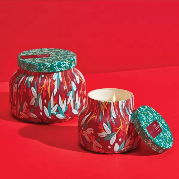 Capri Blue Crystal Pine Scented Candle  Pattern Play Signature Holiday Candle  Luxury Soy Wax Blend Candle  Long Lasting Candles  Large Candle with Up to 85 Hours of Burn Time 19 ozTinsel  Spice