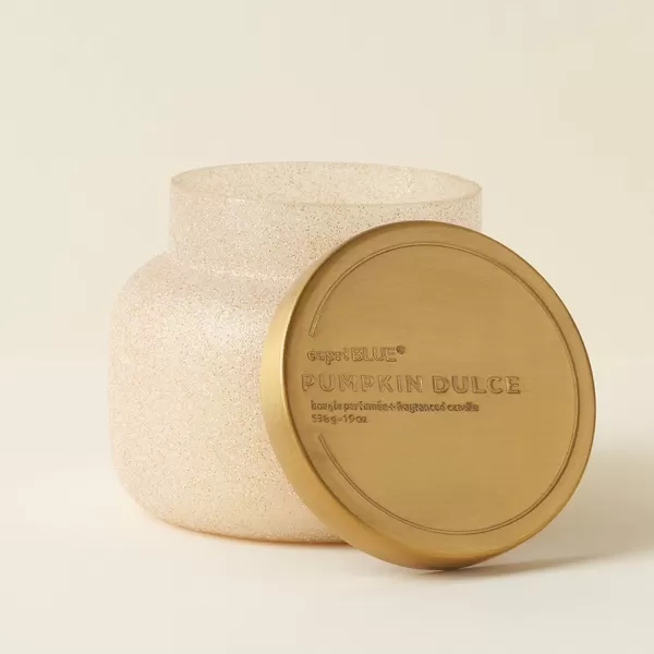 Capri Blue Glam Petite Candle  8 Oz  VolcanoPumpkin Dulce