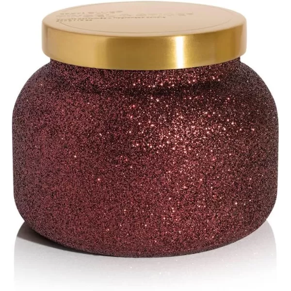 Capri Blue Glam Petite Candle  8 Oz  VolcanoTinsel  Spice