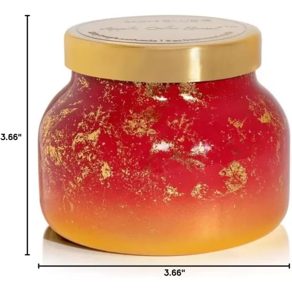 Capri Blue Glimmer Oversized Jar Candle  Pumpkin Dulce Scented Candle with Ombre Glass Candle Holder  Luxury Aromatherapy Candle  Cider and Gold 28 ozApple Cider Social