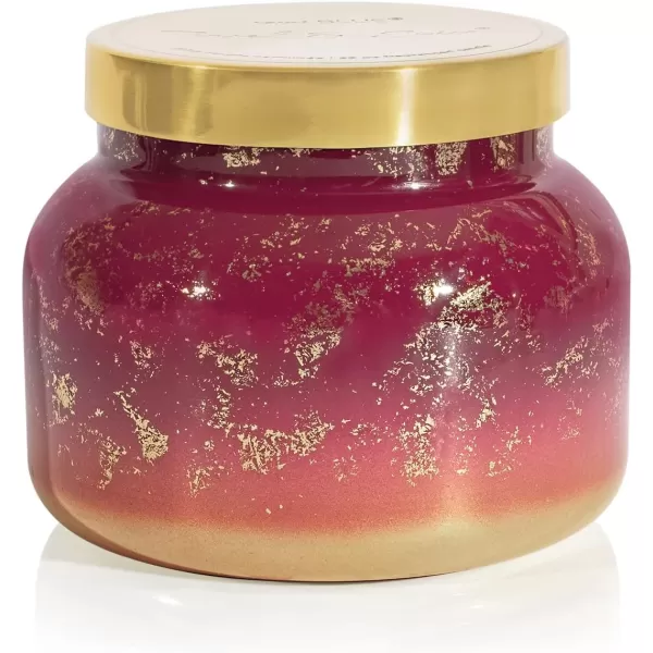 Capri Blue Glimmer Oversized Jar Candle  Pumpkin Dulce Scented Candle with Ombre Glass Candle Holder  Luxury Aromatherapy Candle  Cider and Gold 28 ozTINSEL  SPICE