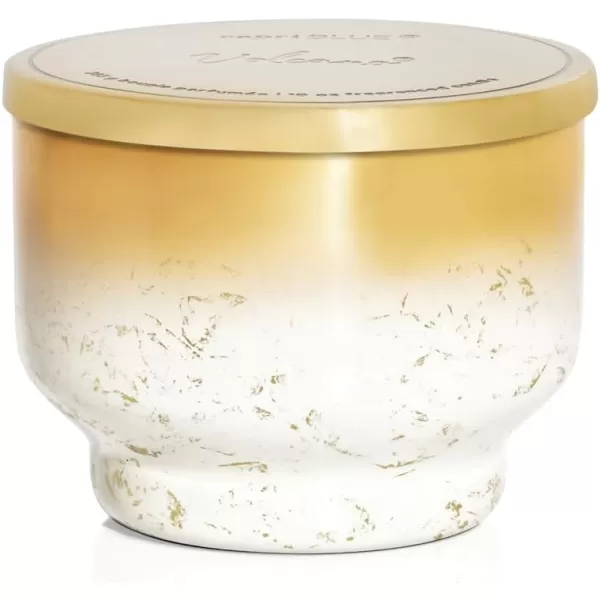 Capri Blue Glimmer Oversized Jar Candle  Pumpkin Dulce Scented Candle with Ombre Glass Candle Holder  Luxury Aromatherapy Candle  Cider and Gold 28 ozVolcano