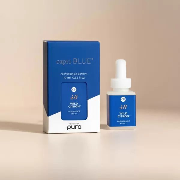 Capri Blue Pumpkin Dulce Pura Smart Home Plugin Diffuser Refills  Pura Diffuser with Refills Pumpkin Ginger ampamp Vanilla Scents  LongLasting Aromatherapy Diffuser RefillsPack of 2Wild Citron