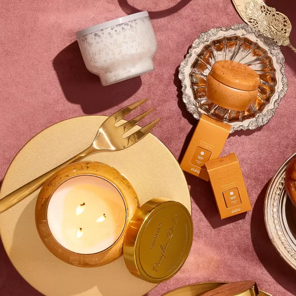 Capri Blue Pumpkin Dulce Pura Smart Home Plugin Diffuser Refills  Pura Diffuser with Refills Pumpkin Ginger ampamp Vanilla Scents  LongLasting Aromatherapy Diffuser RefillsPack of 2Pumpkin Dulce