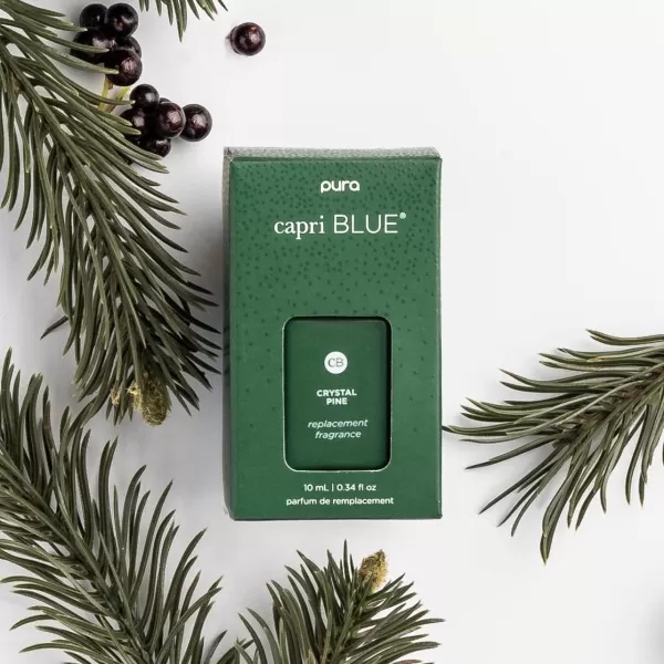 Capri Blue Pumpkin Dulce Pura Smart Home Plugin Diffuser Refills  Pura Diffuser with Refills Pumpkin Ginger ampamp Vanilla Scents  LongLasting Aromatherapy Diffuser RefillsPack of 2Crystal Pine