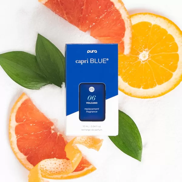 Capri Blue Pumpkin Dulce Pura Smart Home Plugin Diffuser Refills  Pura Diffuser with Refills Pumpkin Ginger ampamp Vanilla Scents  LongLasting Aromatherapy Diffuser RefillsPack of 2Volcano
