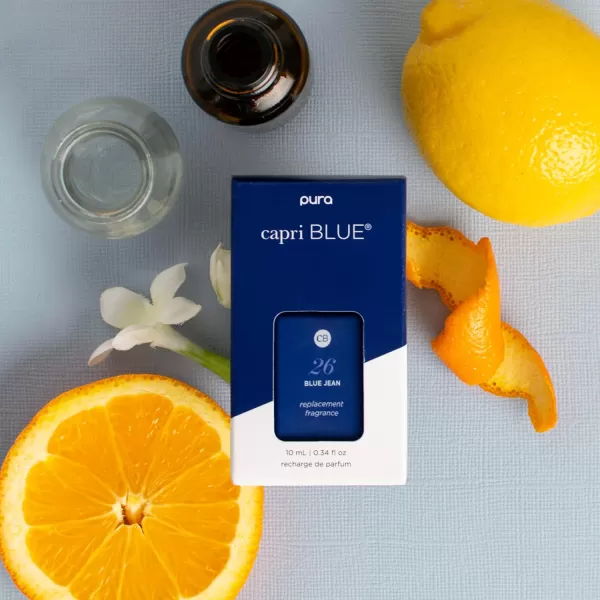 Capri Blue Pumpkin Dulce Pura Smart Home Plugin Diffuser Refills  Pura Diffuser with Refills Pumpkin Ginger ampamp Vanilla Scents  LongLasting Aromatherapy Diffuser RefillsPack of 2Blue Jean