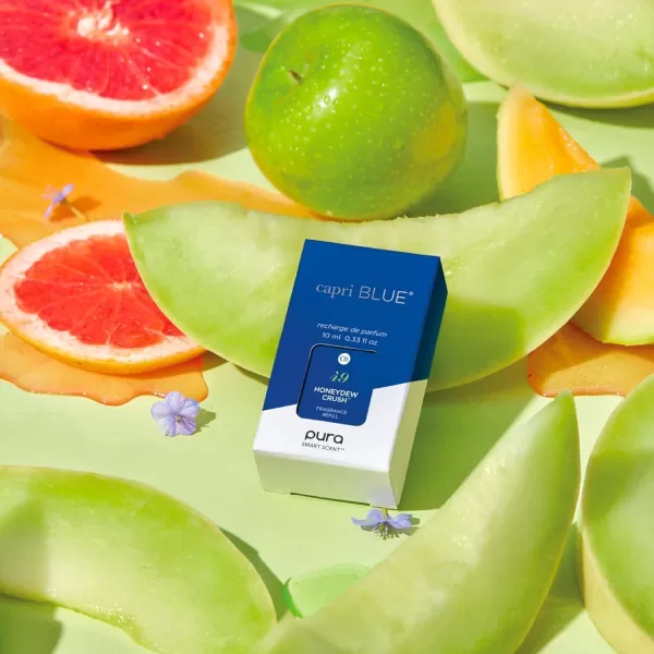Capri Blue Pumpkin Dulce Pura Smart Home Plugin Diffuser Refills  Pura Diffuser with Refills Pumpkin Ginger ampamp Vanilla Scents  LongLasting Aromatherapy Diffuser RefillsPack of 2Honeydew Crush