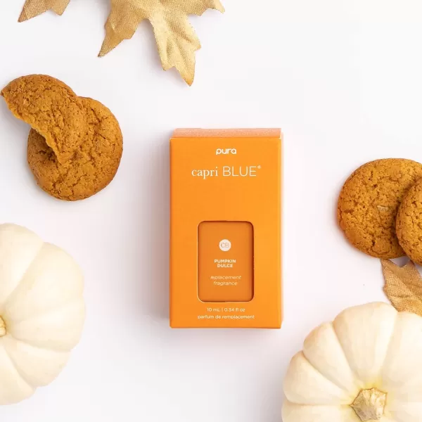 Capri Blue Pumpkin Dulce Pura Smart Home Plugin Diffuser Refills  Pura Diffuser with Refills Pumpkin Ginger ampamp Vanilla Scents  LongLasting Aromatherapy Diffuser RefillsPack of 2Pumpkin Dulce