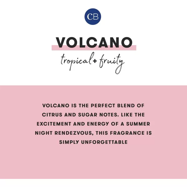 Capri Blue Volcano Candle  Rainbow Watercolor Petite Glass Jar Candle  Luxury Aromatherapy Candle  Tropical Fruits ampamp Sugared Citrus Candle 8 OzVolcano
