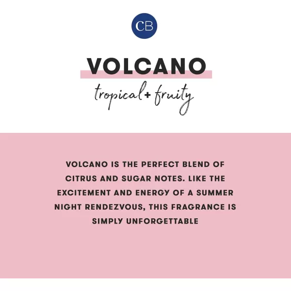 Capri Blue Volcano Candle  Rainbow Watercolor Petite Glass Jar Candle  Luxury Aromatherapy Candle  Tropical Fruits ampamp Sugared Citrus Candle 8 OzVolcano