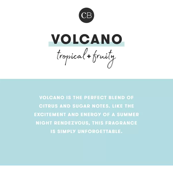 Capri Blue Volcano Gilded Muse Faceted Scented Candle  Sugared Citrus ampamp Tropical Fruits  Soy Wax Blend Candle  Aromatherapy Candle  Luxury Candle for Home Scent 11 OzVolcano