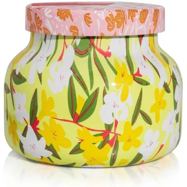 Capri Blue Aloha Orchid Pattern Play Petite Jar Candle  Luxury Soy Wax Blend Aloha Orchid Candle  LongBurning Cute Candle for Summer ampamp Fall Decor 8 oz