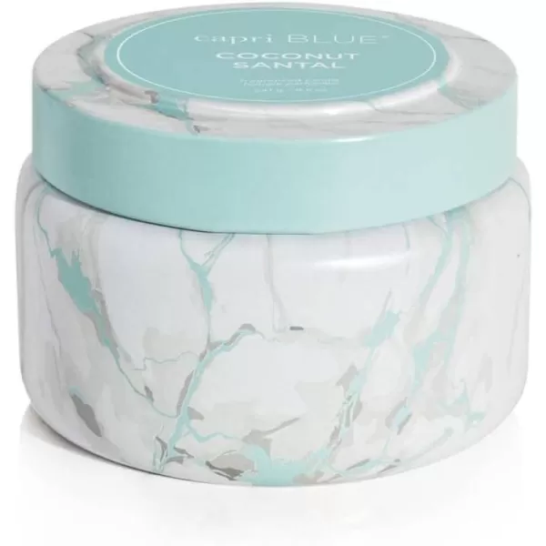 Capri Blue Candles  Modern Marble Printed Travel Tin Jar Candles  Luxury Candles for Home Scented  Soy Candle Blend  Long Lasting Candles  Cute Candles  Havana Vanilla Scented Candles 85 ozCoconut Santal