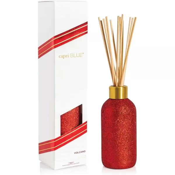 Capri Blue Glam Reed Diffuser  8 Fl Oz  Pumpkin DulceVolcano
