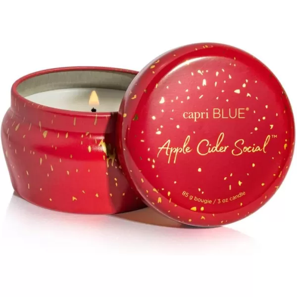 Capri Blue Glimmer Oversized Jar Candle  Pumpkin Dulce Scented Candle with Ombre Glass Candle Holder  Luxury Aromatherapy Candle  Cider and Gold 28 ozApple Cider Social