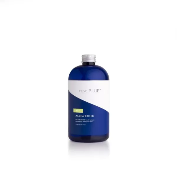 Capri Blue Hand Wash Refill  Aloha Orchid Liquid Hand Soap Refill  Moisturizing Hand Soap for Skin Care Routine  Liquid Soap Refill with Notes of Jasmine ampamp Gardenia 16 fl oz16 Fl Oz Pack of 1
