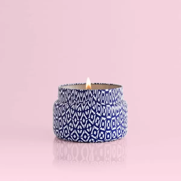 Capri Blue Aloha Orchid Tin Candle  85 Oz  Petite Travel Candle  Luxury Aromatherapy Candle