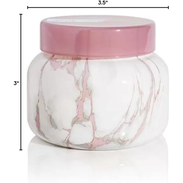 Capri Blue Candles  Modern Marble Jar Candles  Luxury Candles for Home Scented  Soy Candle Blend  Long Lasting Candles  Cute Candles  Pineapple Flower Scented Candles 19 ozAloha Orchid
