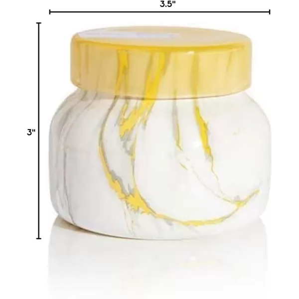 Capri Blue Candles  Modern Marble Jar Candles  Luxury Candles for Home Scented  Soy Candle Blend  Long Lasting Candles  Cute Candles  Pineapple Flower Scented Candles 19 ozPineapple Flower