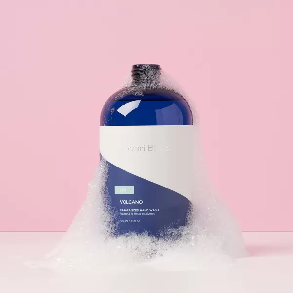 Capri Blue Hand Wash Refill  Volcano Liquid Hand Soap Refill  Moisturizing Hand Soap for Skin Care Routine  Liquid Soap Refill with Notes of Tropical Fruits and Sugared Citrus 16 fl ozVolcano
