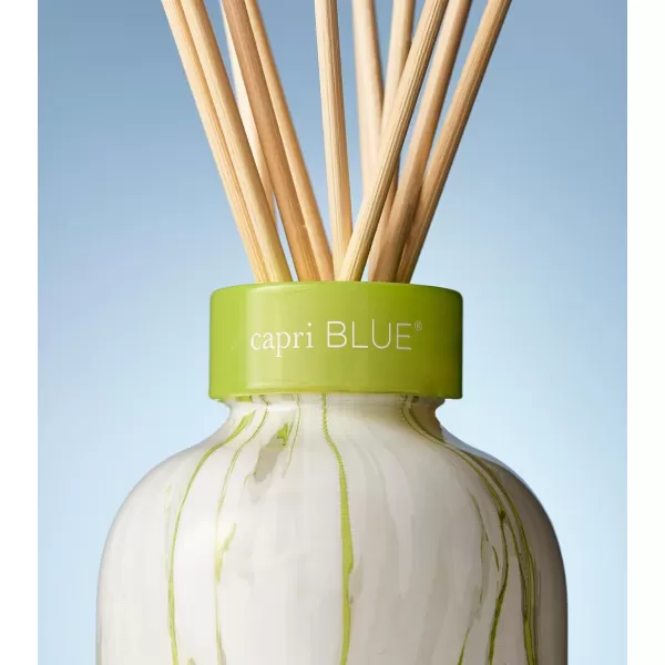 Capri Blue Reed Diffuser Set  Includes Modern Marble Oil Diffuser Diffuser Sticks ampamp Aroma Diffuser Oil  Air Freshener  Diffusers for Home Decor  Honeydew Crush Diffuser Scents 57 fl ozHoneydew Crush