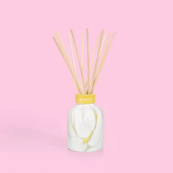 Capri Blue Reed Diffuser Set  Includes Modern Marble Oil Diffuser Diffuser Sticks ampamp Aroma Diffuser Oil  Air Freshener  Diffusers for Home Decor  Honeydew Crush Diffuser Scents 57 fl ozPineapple Flower