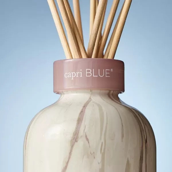 Capri Blue Reed Diffuser Set  Includes Modern Marble Oil Diffuser Diffuser Sticks ampamp Aroma Diffuser Oil  Air Freshener  Diffusers for Home Decor  Honeydew Crush Diffuser Scents 57 fl ozAloha Orchid