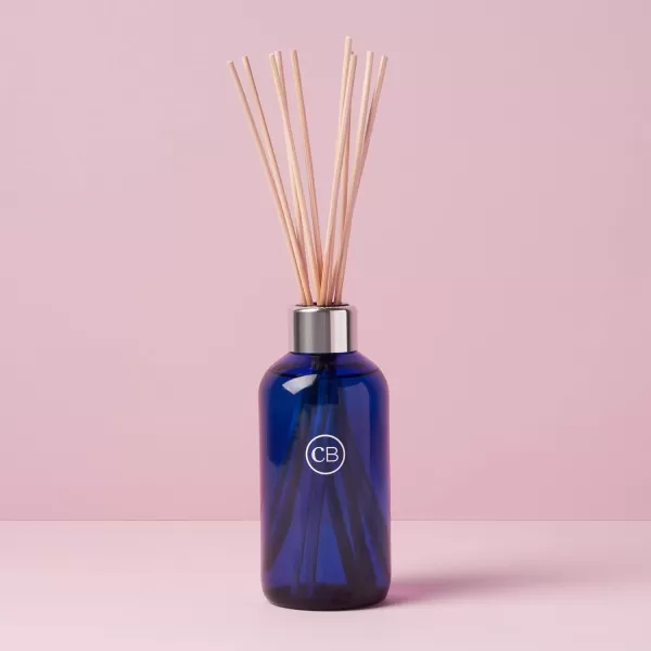 Capri Blue Reed Oil Diffuser  Volcano  Comes with Diffuser Sticks Oil and Glass Bottle  Aromatherapy Diffuser  8 Fl Oz  Navy BlueBlue Jean Cobalt Blue