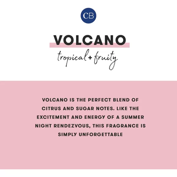 Capri Blue Room Spray  Volcano Air Freshener Spray with Notes of Tropical Fruits and Sugared Citrus  Air Fresheners for Home  Fresh Room Scents 35 ozVolcano Room Spray