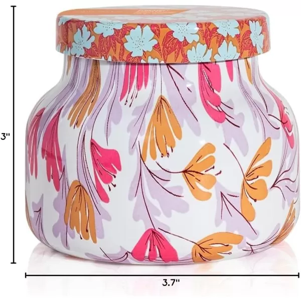 Capri Blue Volcano Candle  Pattern Play Signature Glass Jar Candle  Luxury Candle  Long Lasting Candles  Tropical Fruits ampamp Sugared Citrus Scented Candle  Decorative Candles for Home Decor 19 ozPineapple Flower