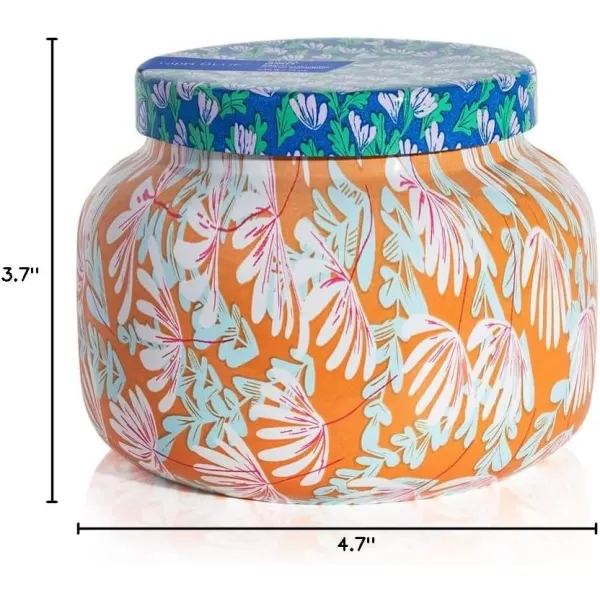 Capri Blue Volcano Candle  Pattern Play Signature Glass Jar Candle  Luxury Candle  Long Lasting Candles  Tropical Fruits ampamp Sugared Citrus Scented Candle  Decorative Candles for Home Decor 19 ozHavanna Vanilla