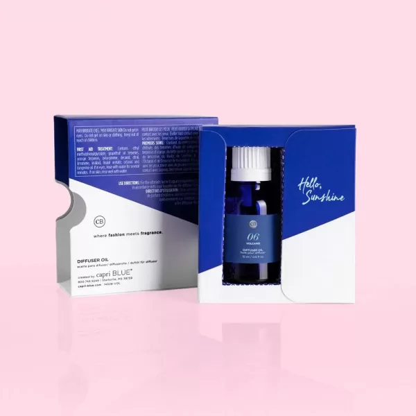 Capri Blue Volcano Electric Oil Diffuser Refill  Long Lasting Aroma for Oil Diffusers  Use with Electric Aromatherapy Diffusers for Home  Essential Oils for Diffusers 05 fl ozVolcano