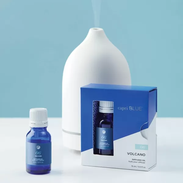 Capri Blue Volcano Electric Oil Diffuser Refill  Long Lasting Aroma for Oil Diffusers  Use with Electric Aromatherapy Diffusers for Home  Essential Oils for Diffusers 05 fl ozVolcano