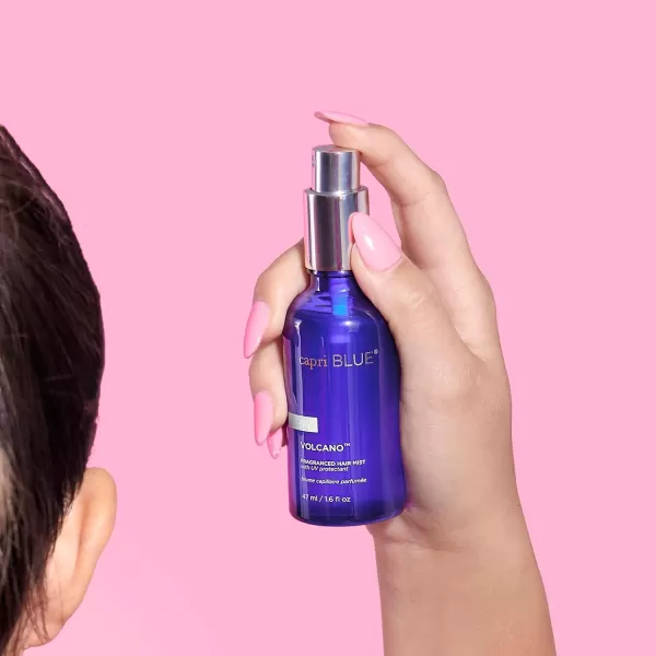Capri Blue Volcano Fragranced Hair Mist  Hair Care Products for Women or Men  Shine Spray For Hair  Hair Perfume Formulated with Green Tea Extract ampamp Rice Bran Oil 16 fl oz