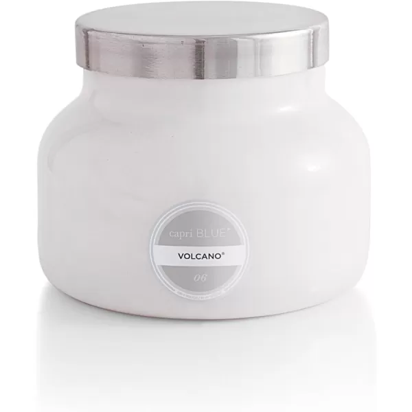 Capri Blue Volcano Scented Candles  Luxury Candles for Home Scented with Tropical Fruit ampamp Sugared Citrus  Soy Candle Wax Blend  Tropical Candle  Jar Candles  Blue Candle 19 ozWhite