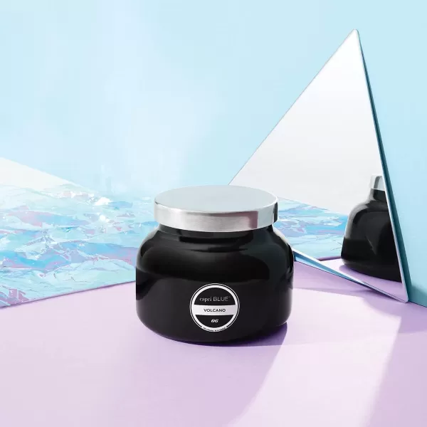 Capri Blue Volcano Scented Candles  Luxury Candles for Home Scented with Tropical Fruit ampamp Sugared Citrus  Soy Candle Wax Blend  Tropical Candle  Jar Candles  Blue Candle 19 ozBlack