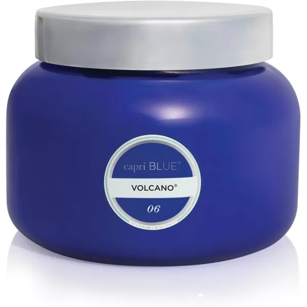 Capri Blue Volcano Scented Candles  Luxury Candles for Home Scented with Tropical Fruit ampamp Sugared Citrus  Soy Candle Wax Blend  Tropical Candle  Jar Candles  Blue Candle 19 ozBlue