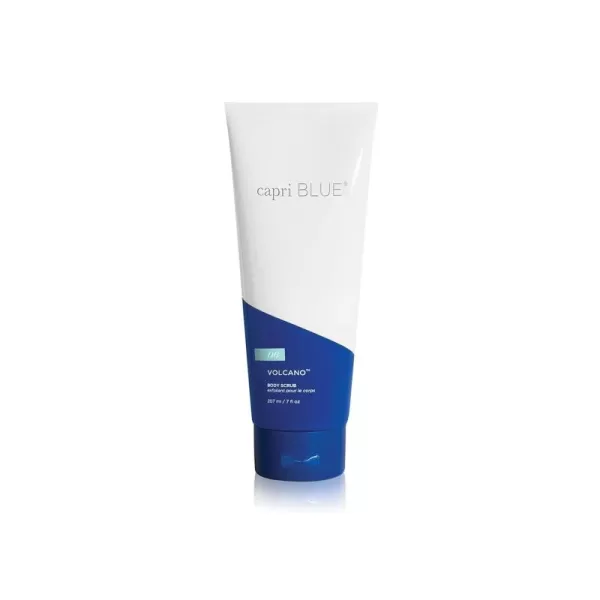 Capri Blue Volcano Body Scrub  Exfoliating Body Scrub Foot Scrub or Hand Scrub  Moisturizing Body Exfoliator for Skin Care Routine  Scented with Tropical Fruit ampamp Sugared Citrus 7 fl ozVolcano